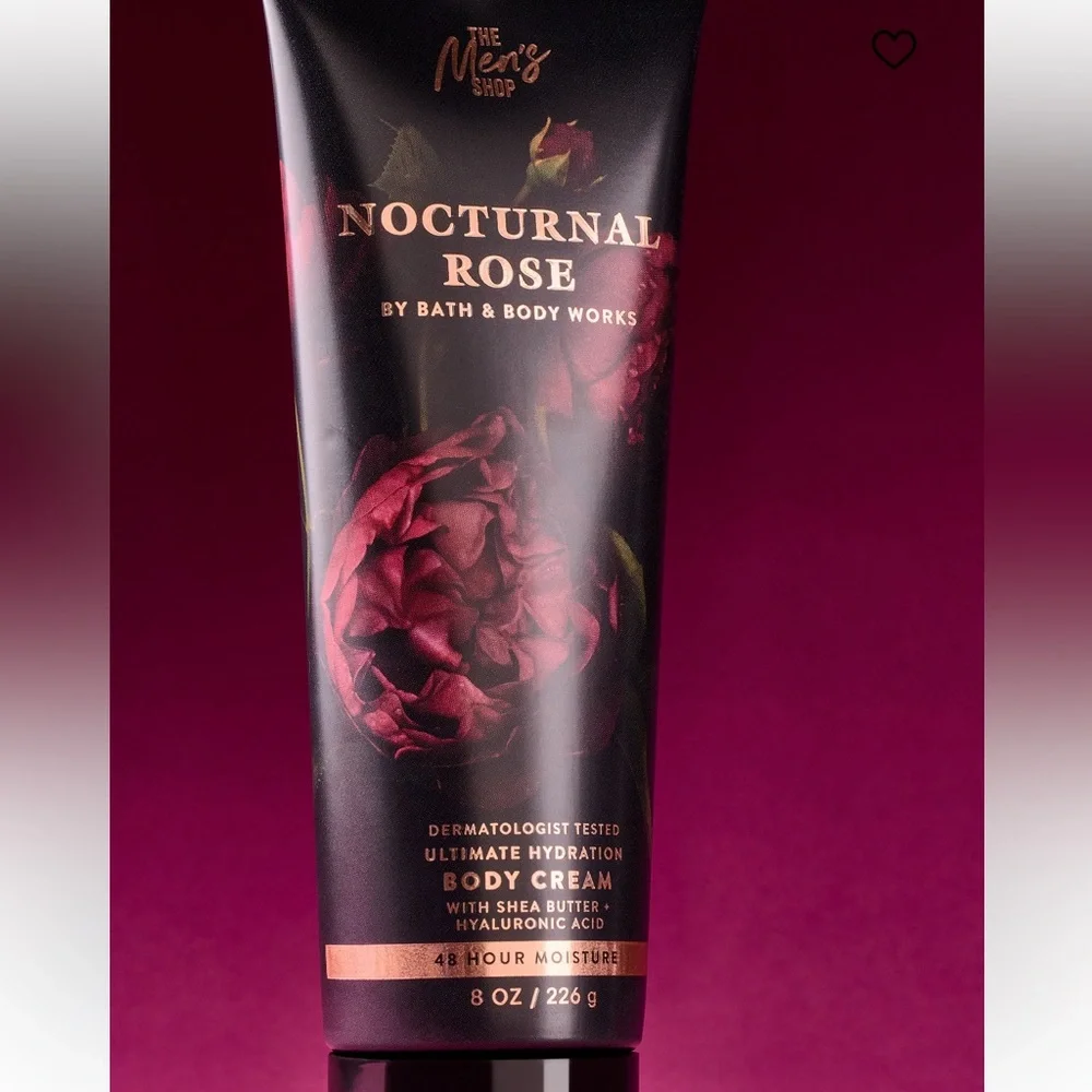 Nocturnal Rose Bath & Body Works Ultimate Hydration Body Cream Unisex Men Women